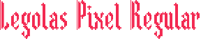 Legolas Pixel Regular